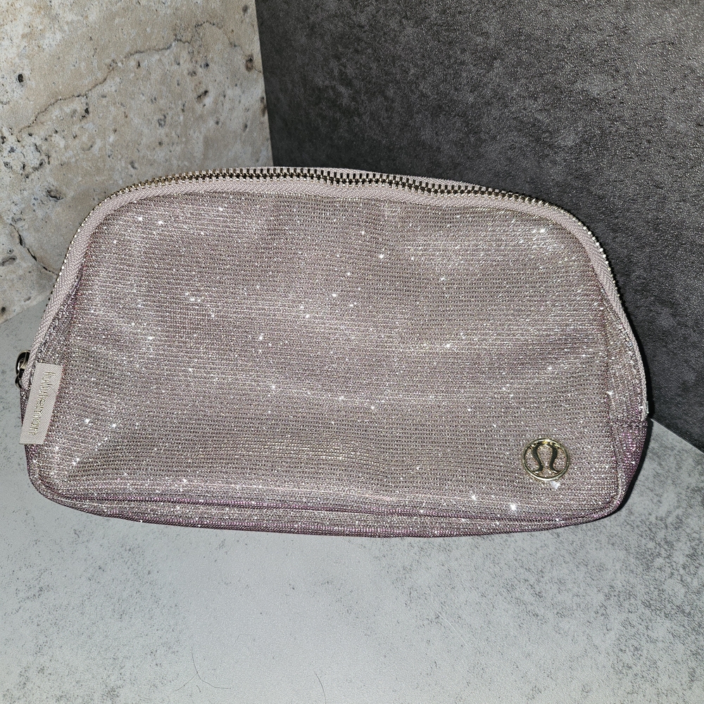 Lululemon Everywhere Belt Bag In Glitter Pink - Sould Out Online